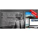 BattleMania With Web version – Tournament App with Website & Admin Panel for PUBG / Free Fire / COD
