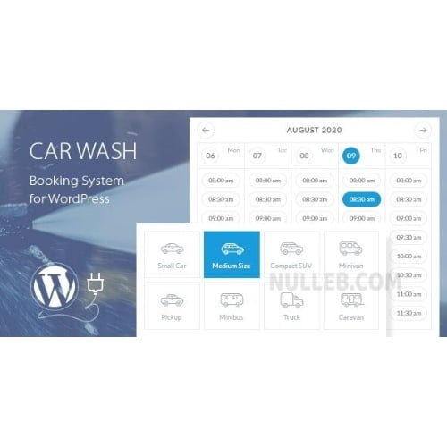 Car-Wash-Booking-System-For-WordPress.jpg Car Wash Booking System for WordPress - Image 1