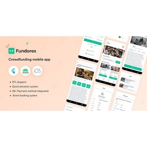 Crowdfunding-Platform-Flutter-Mobile-App-Fundorex-Nulled-1.jpg Crowdfunding Platform Flutter Mobile App – Fundorex - Image 1