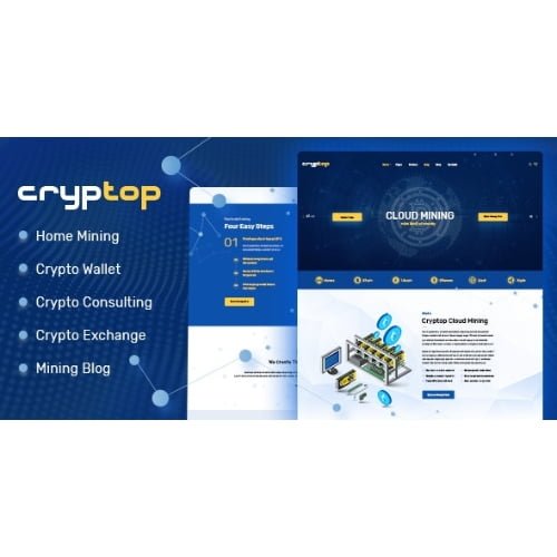 CrypTop-ICO-Landing-and-CryptoCurrency-WordPress-Theme-Тгддув.jpg CrypTop – ICO Landing and CryptoCurrency WordPress Theme - Image 1