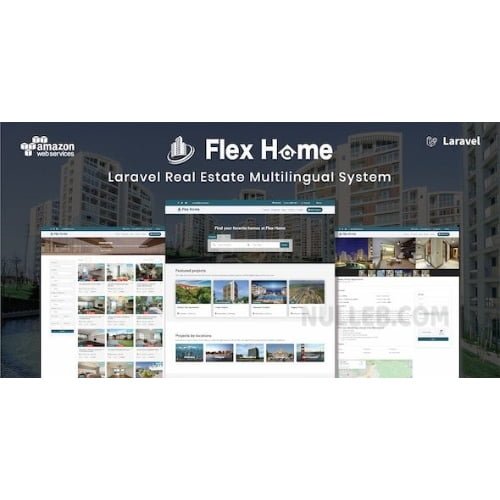 Flex-Home-Laravel-Real-Estate-Multilingual-System.jpg Flex Home – Laravel Real Estate Multilingual System - Image 1