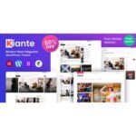 Kiante – Newspaper Magazine Blog Multi-Purpose Elementor WordPress Theme