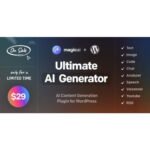 MagicAI for WordPress – AI Text, Image, Chat, Code, and Voice Generator