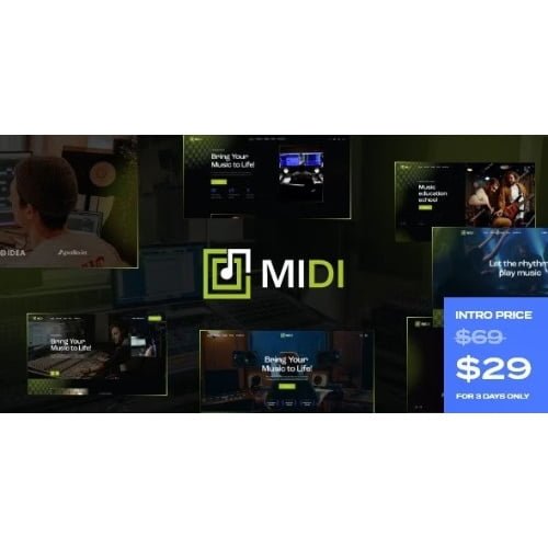 Midi-Sound-Music-Production-WordPress-Theme.jpg Midi – Sound & Music Production WordPress Theme - Image 1