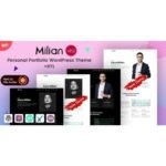 Milian – Personal Portfolio & Online Resume CV WordPress Theme