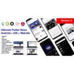 News Full App – Flutter App Android + iOS + Website