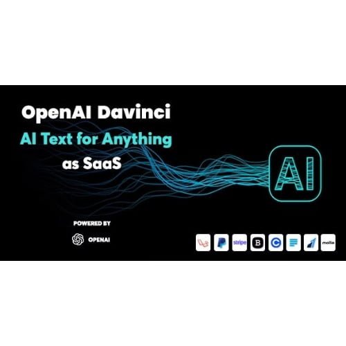OpenAI-Davinci-AI-Writing-Assistant-and-Content-Creator-as-SaaS.jpg OpenAI Davinci – AI Writing Assistant and Content Creator as SaaS - Image 1