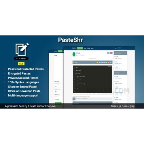 PasteShr-Text-Hosting-Sharing-Script.jpg PasteShr – Text Hosting & Sharing Script - Image 1