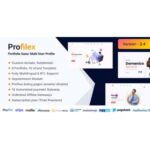 Profilex – Portfolio Website Builder SAAS (Multitenant)