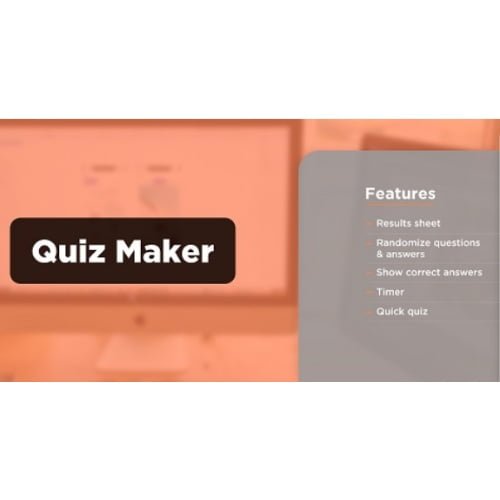 Quiz-Maker-Nulled-Free-Download.jpg WordPress Quiz Maker Plugin + Addons - Image 1