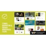 Racquet – Tennis, Badminton & Squash WordPress Theme