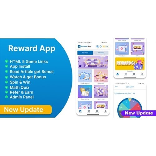 Reward-App-Lucky-Spin-Start-App-ads-Adcolony-Android-Nulled.jpg Reward App Lucky Spin + Start App ads + Adcolony - Image 1