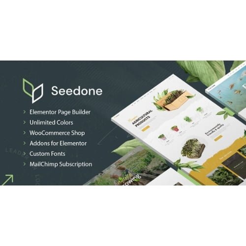 SeedOne-Agriculture-WordPress-theme.jpg SeedOne – Agriculture WordPress theme - Image 1