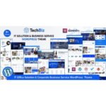 Techbiz – IT Solution & Business Consulting Service WordPress Theme