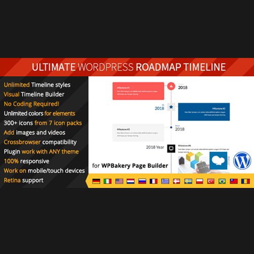 UltimateRoadmap.jpg Ultimate Roadmap Timeline – Responsive WordPress Timeline plugin - Image 1