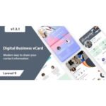 VCard SaaS – Digital Business Card Builder SaaS – Laravel VCard Saas