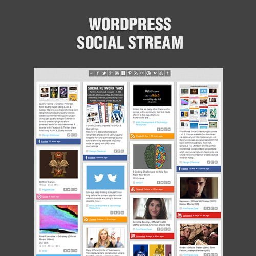 WordPress-Social-Stream.jpg WordPress Social Stream - Image 1
