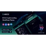 Xeco – ICO & Crypto Landing WordPress Theme